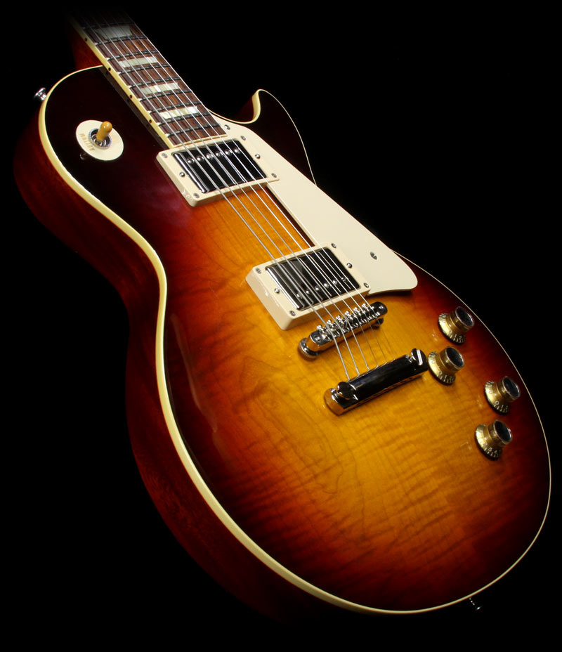 Used 2014 Gibson Custom Shop 1960 Les Paul Reissue Electric Guitar Tobacco Sunburst — 1