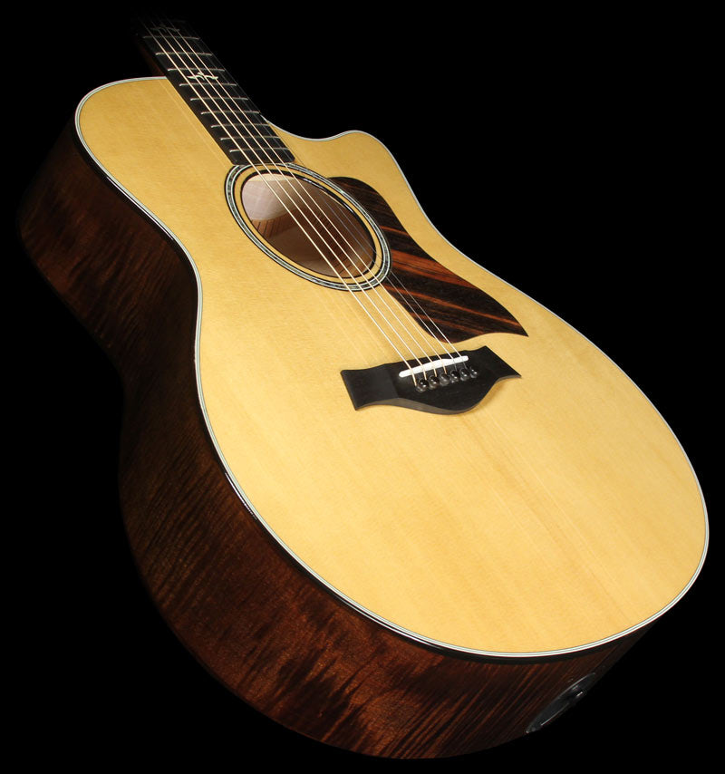 Used Taylor 616ce Grand Symphony Acoustic Guitar Brown Sugar Stain — 1