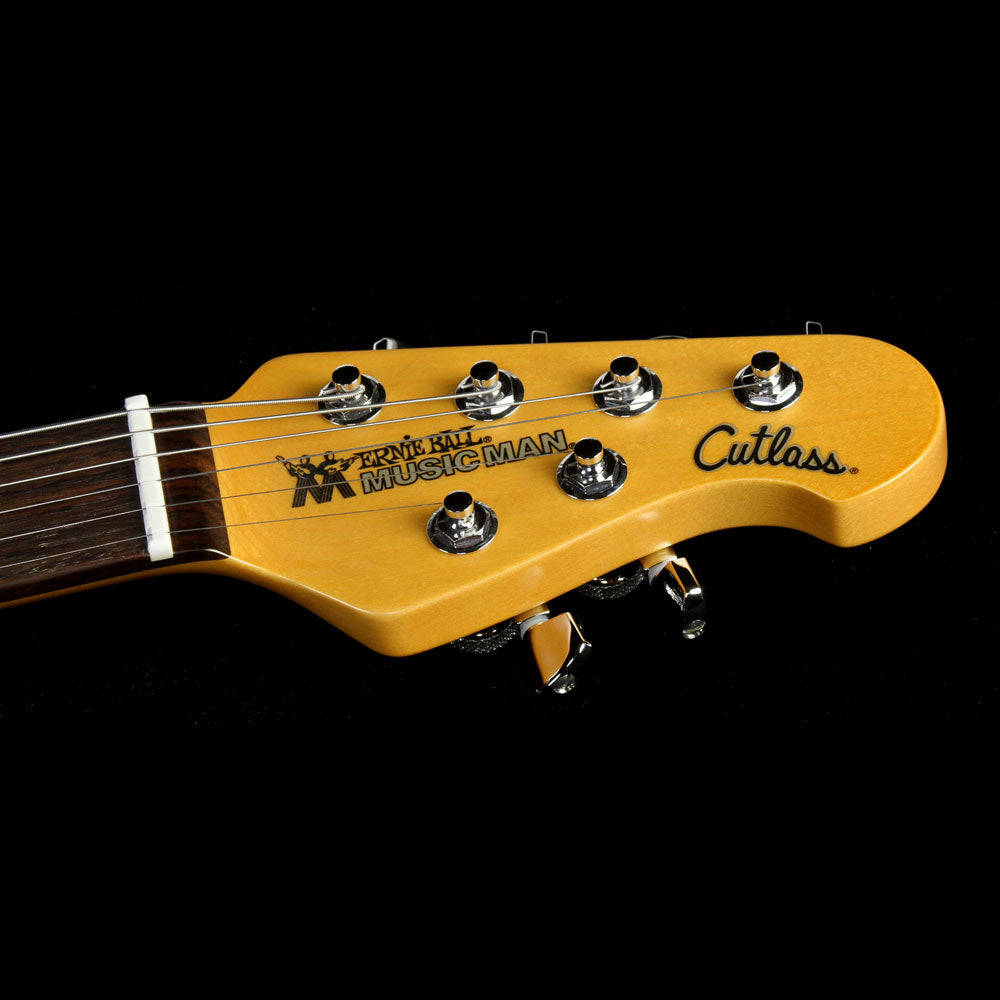 Ernie Ball Music Man Modern Classic Cutlass Electric Guitar Vintage Turquoise — 4