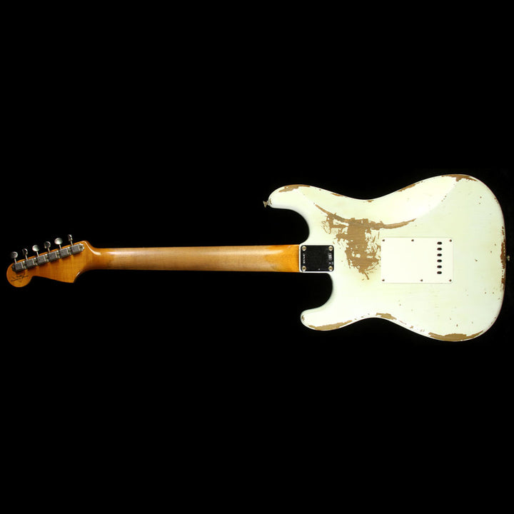 Fender Custom Shop 1961 Roasted Alder Stratocaster Heavy Relic Electric Guitar Olympic White