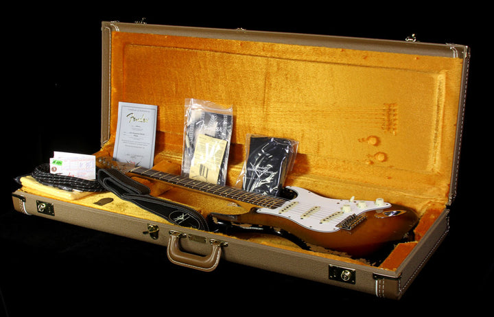 Fender Custom Shop 1960 Roasted Alder Stratocaster Electric Guitar Heavy Relic Three-Tone Sunburst