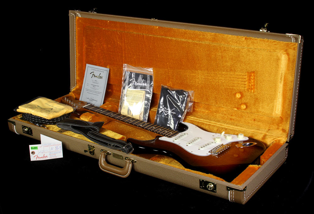 Fender Custom Shop 1963 Roasted Alder Stratocaster Electric Guitar NOS Three-Tone Sunburst — 4