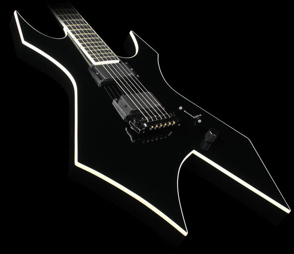 Used 2001 BC Rich Handmade Mick Thomson Warlock Electric Guitar Black