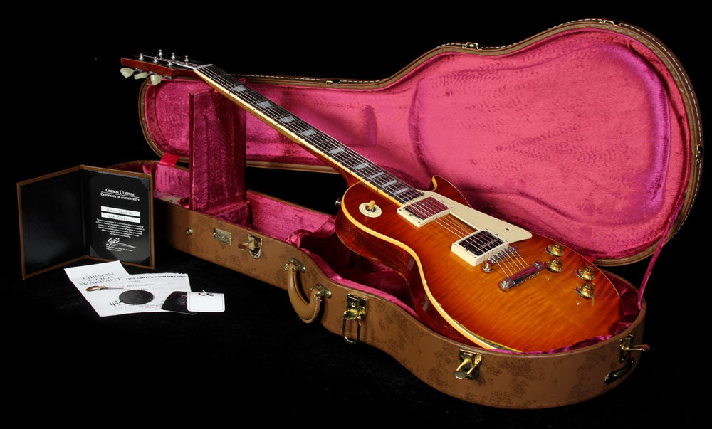 Gibson Custom Shop Historic Select 1958 Les Paul Reissue Electric Guitar Aged Page 8 Burst — 5