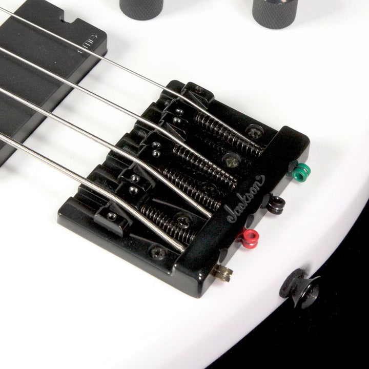 Jackson Pro Series Chris Beattie Signature Concert Bass White