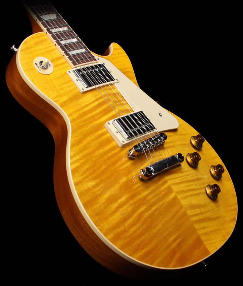 Used 2013 Gibson Les Paul Standard Electric Guitar Transparent Amber — 1