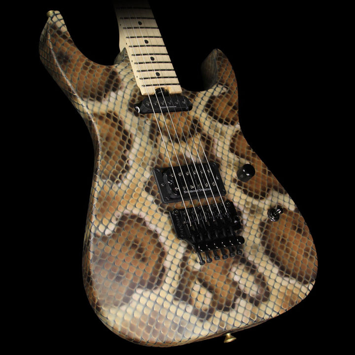 Charvel Custom Shop Warren DeMartini Signature Dinky Electric Guitar Snakeskin