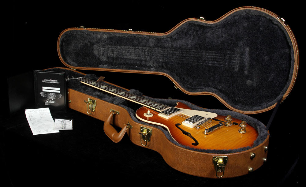Used 2014 Gibson Memphis ES-Les Paul Electric Guitar Light Burst — 5