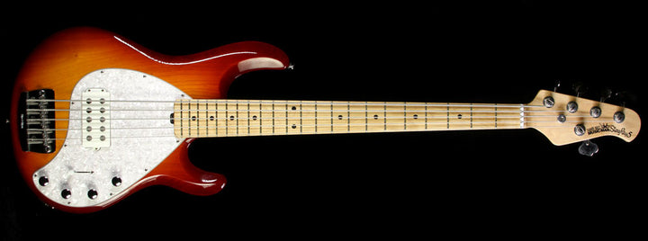 Used 2013 Ernie Ball Music Man StingRay 5 Five String Electric Bass Guitar Honeyburst