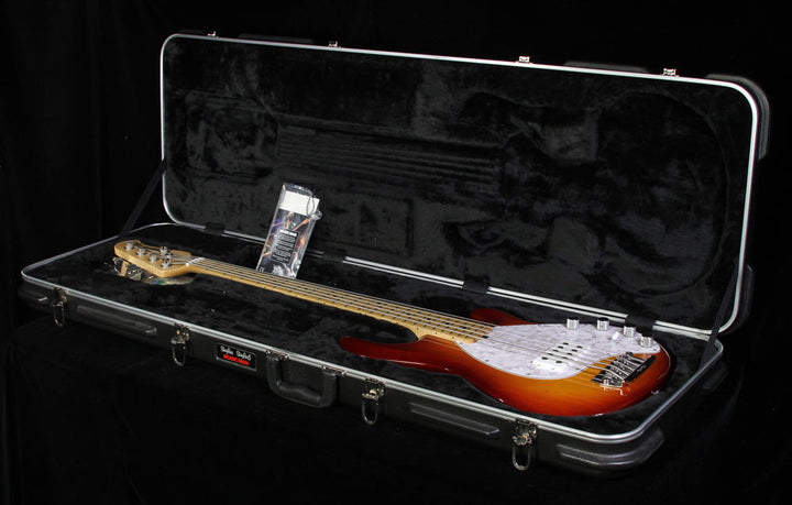 Used 2013 Ernie Ball Music Man StingRay 5 Five String Electric Bass Guitar Honeyburst