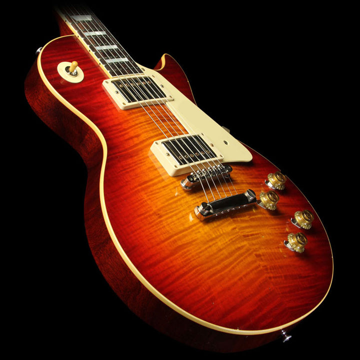 Used 2015 Gibson Custom Shop Murphy Aged True Historic 1959 Les Paul Reissue Electric Guitar Aged Vintage Cherry Sunburst