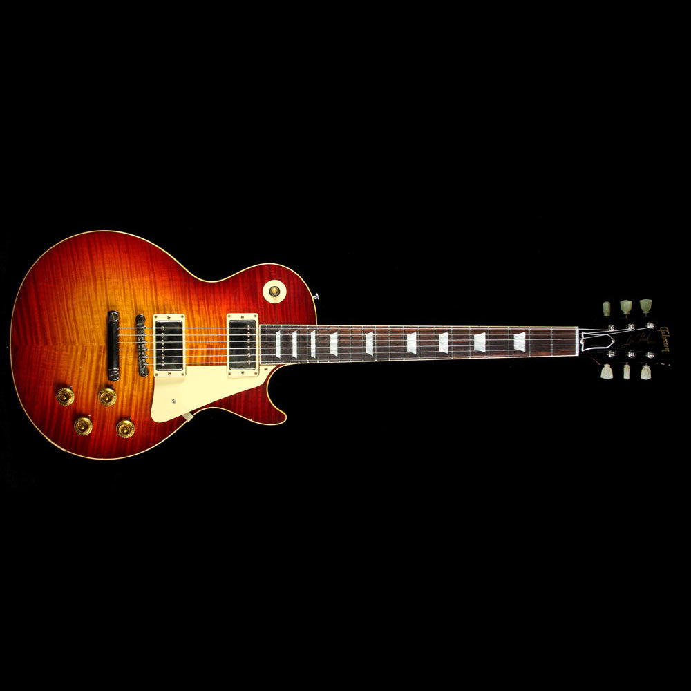 Used 2015 Gibson Custom Shop Murphy Aged True Historic 1959 Les Paul Reissue Electric Guitar Aged Vintage Cherry Sunburst — 2