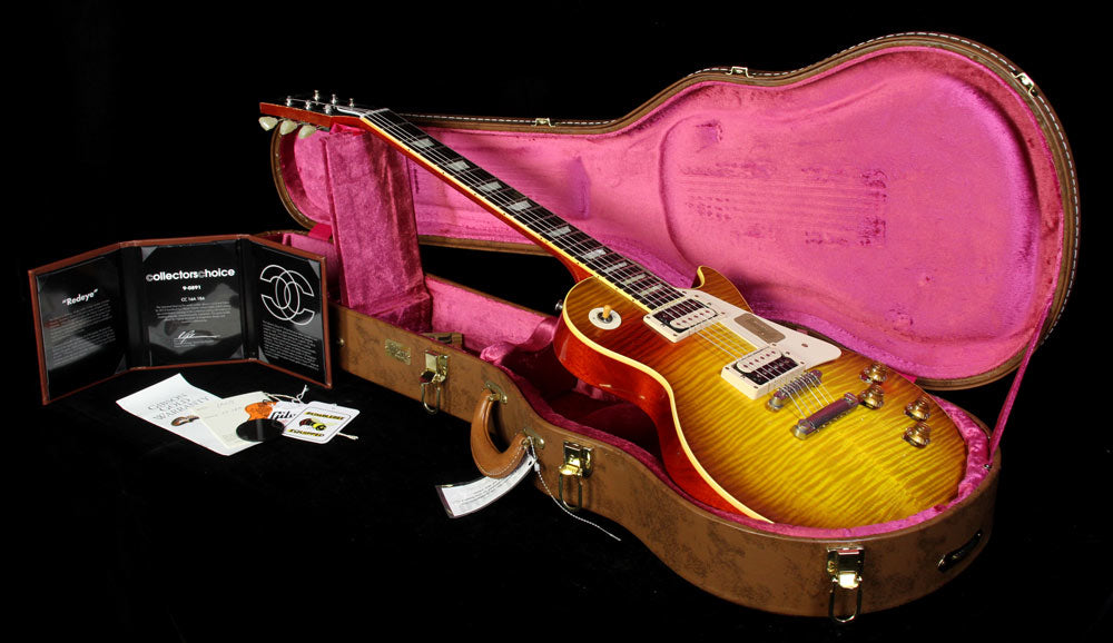 Used 2014 Gibson Custom Shop Collector's Choice 16 Ed King Redeye 1959 Les Paul Reissue Electric Guitar King Burst — 5
