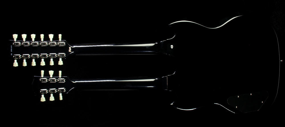 Gibson Custom Shop EDS-1275 Double Neck Electric Guitar Ebony — 3