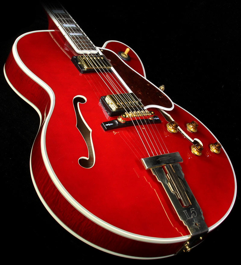 Used 2004 Gibson Custom Shop L-5 CT Electric Guitar Faded Cherry — 1