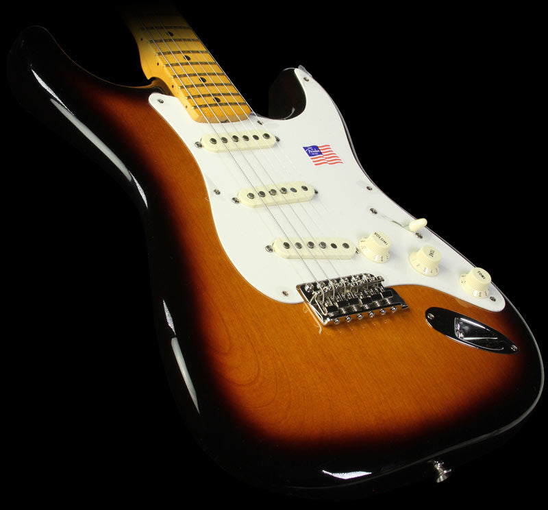 Used 2014 Fender Eric Johnson Signature Stratocaster Electric Guitar Two-Tone Sunburst — 1