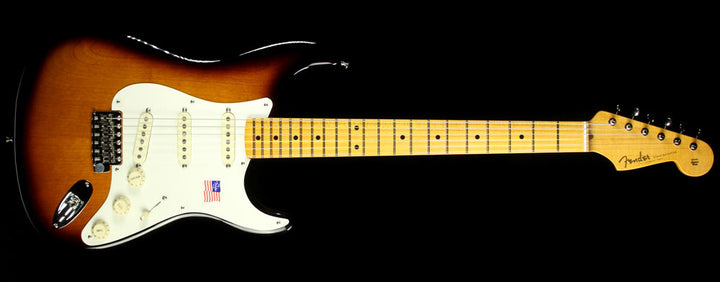 Used 2014 Fender Eric Johnson Signature Stratocaster Electric Guitar Two-Tone Sunburst