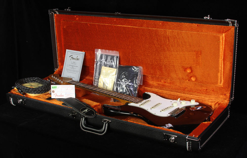 Fender Custom Shop 1969 Roasted Alder Stratocaster Electric Guitar Heavy Relic Black — 4
