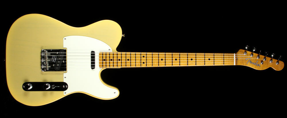 Fender Custom Shop '50s Roasted Ash Telecaster Electric Guitar Nocaster Blonde NOS — 2
