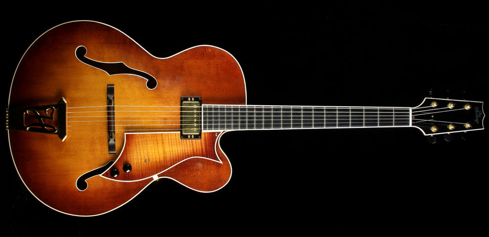 Used Heritage Eagle Classic Hollowbody Electric Guitar Sunburst — 2