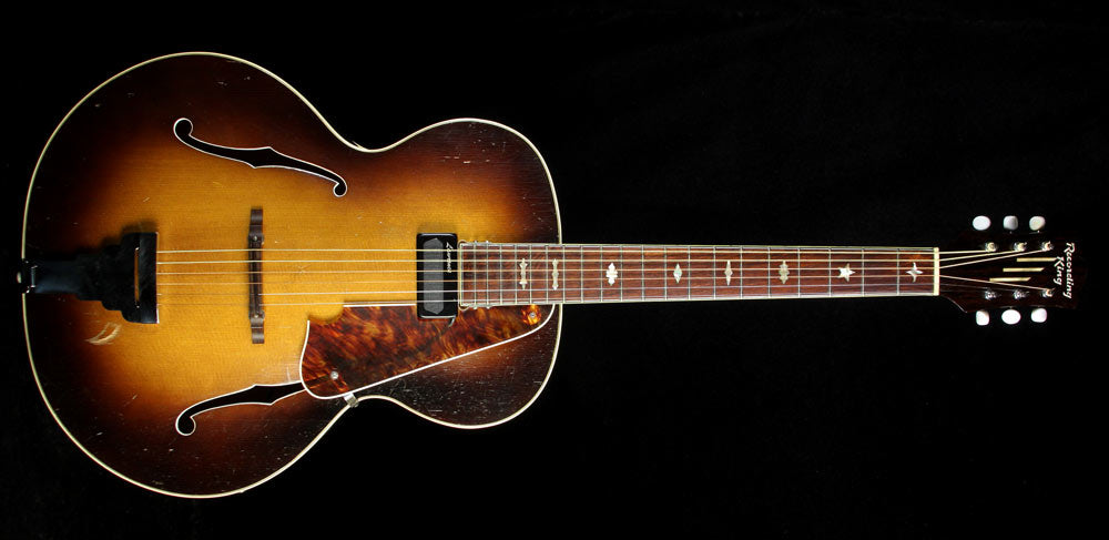 Used 1930s Recording King Archtop Guitar Sunburst — 2