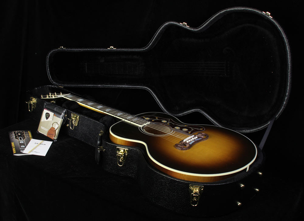 Used Gibson SJ-200 Standard Acoustic Guitar Vintage Sunburst — 4