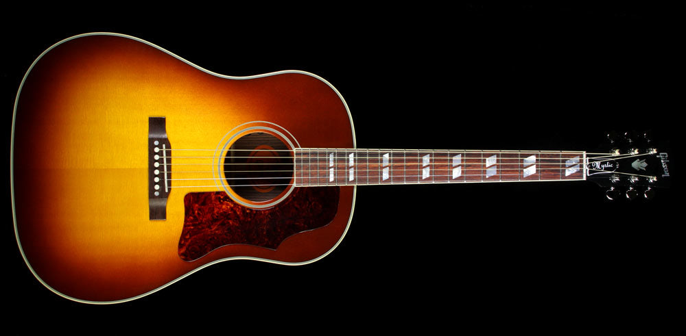 Gibson Montana Limited Edition Southern Jumbo Mystic Acoustic Guitar Autumn Burst — 2