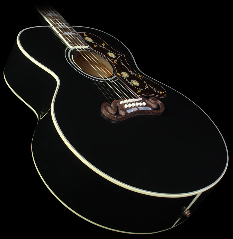 Gibson Montana Limited Edition Early '60s SJ-200 Acoustic Guitar Ebony — 1