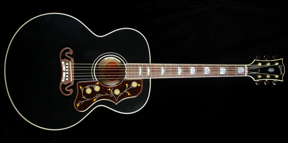 Gibson Montana Limited Edition Early '60s SJ-200 Acoustic Guitar Ebony — 2