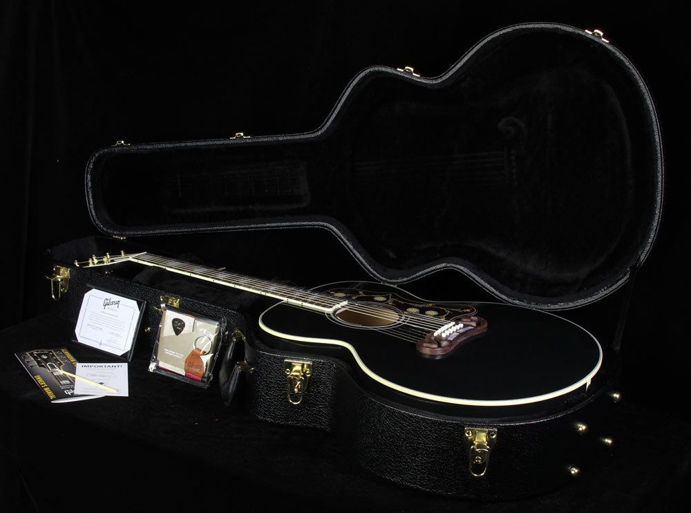 Gibson Montana Limited Edition Early '60s SJ-200 Acoustic Guitar Ebony — 4
