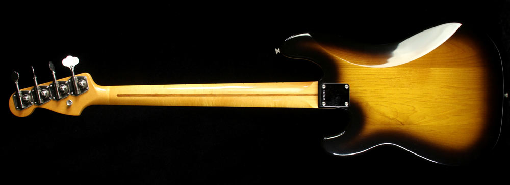 Used Fender American Vintage Series '57 Precision Bass 2-Tone Sunburst — 3