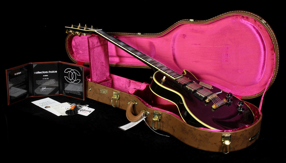 Gibson Custom Shop Collector's Choice 22 Tommy Colletti 1959 Les Paul Custom Electric Guitar Ebony — 6