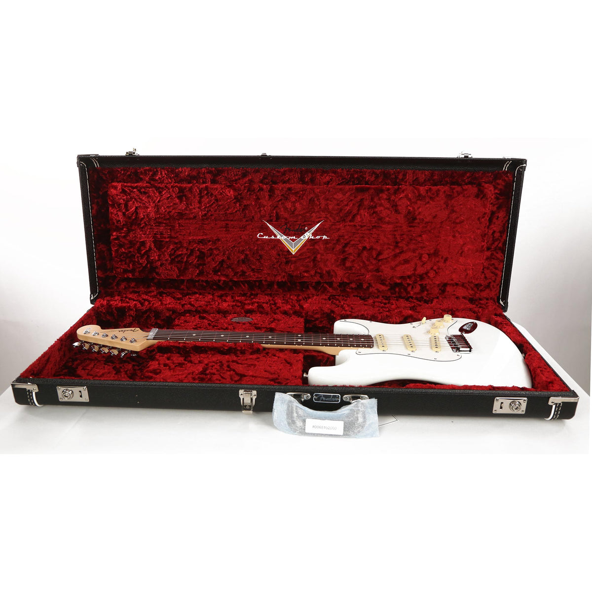 Fender Custom Shop Jeff Beck Signature Stratocaster Masterbuilt Todd Krause Olympic White — 7