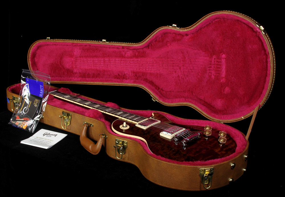 Used 2014 Gibson Les Paul Standard Premium Quilt Electric Guitar Rootbeer — 4