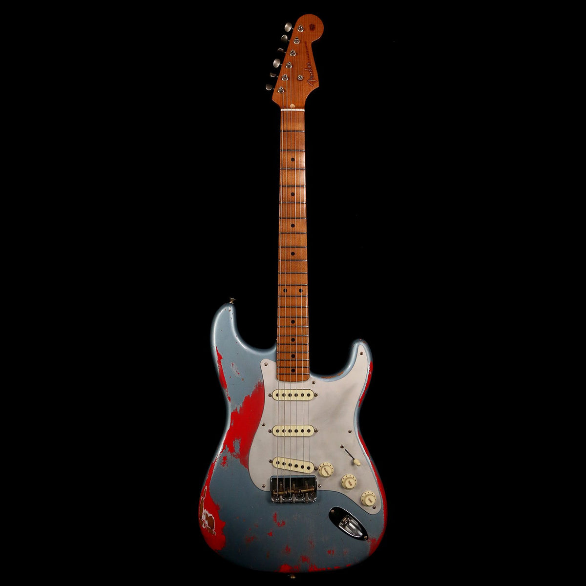 Fender Custom Shop 1955 Stratocaster Masterbuilt Greg Fessler Hot Rod Red — 2