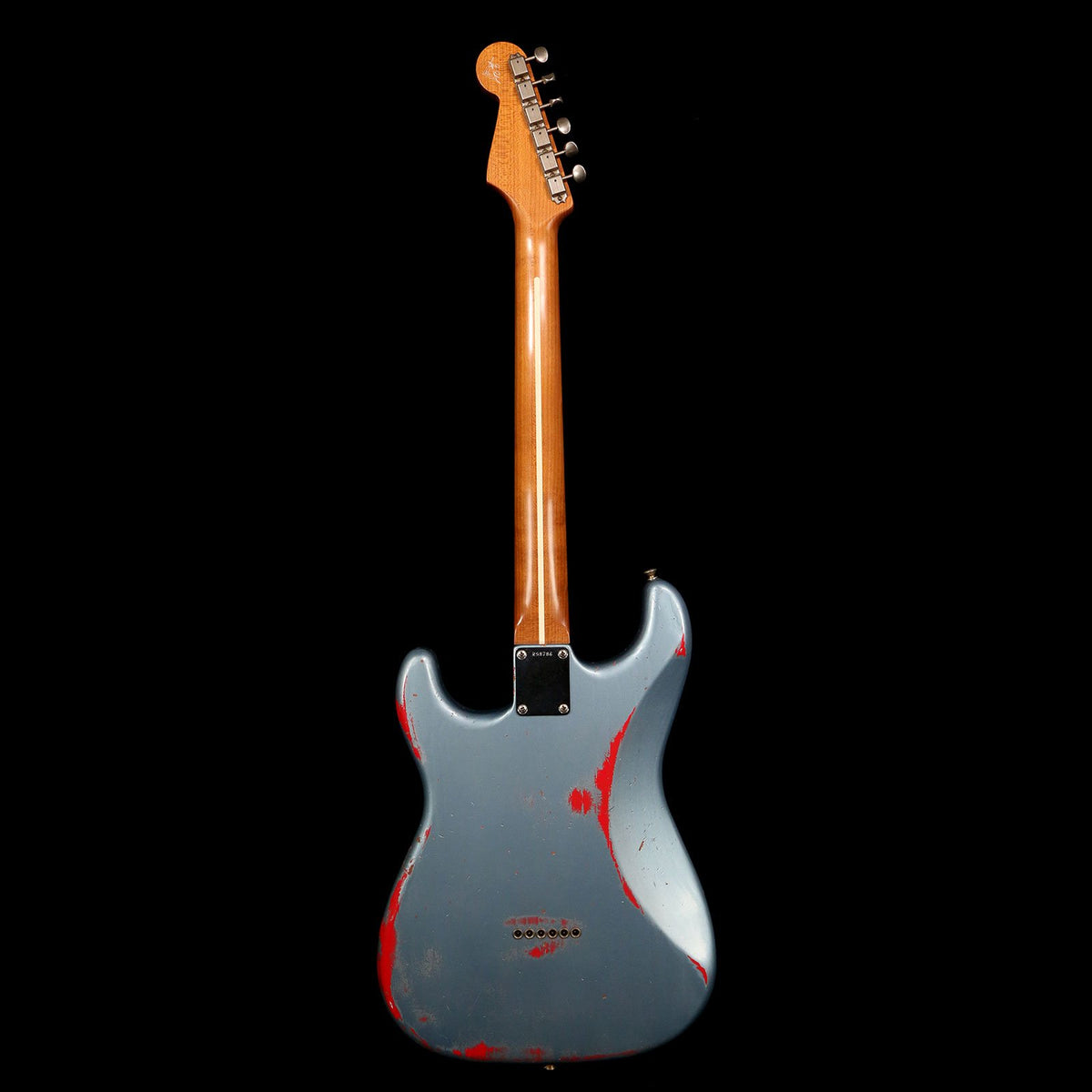 Fender Custom Shop 1955 Stratocaster Masterbuilt Greg Fessler Hot Rod Red — 3