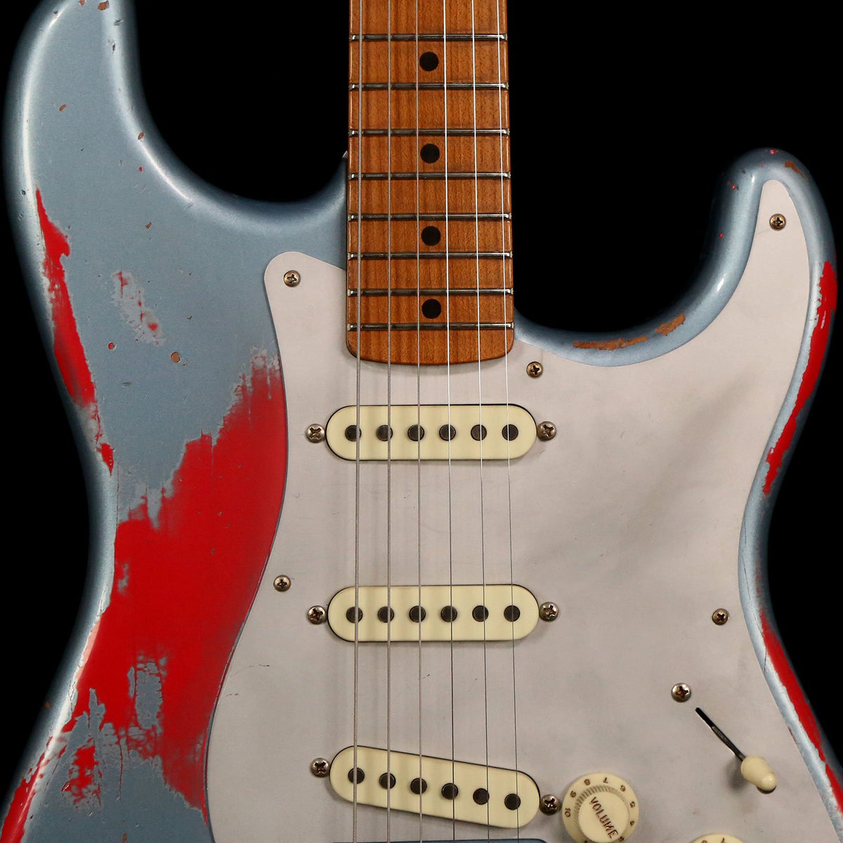 Fender Custom Shop 1955 Stratocaster Masterbuilt Greg Fessler Hot Rod Red — 6