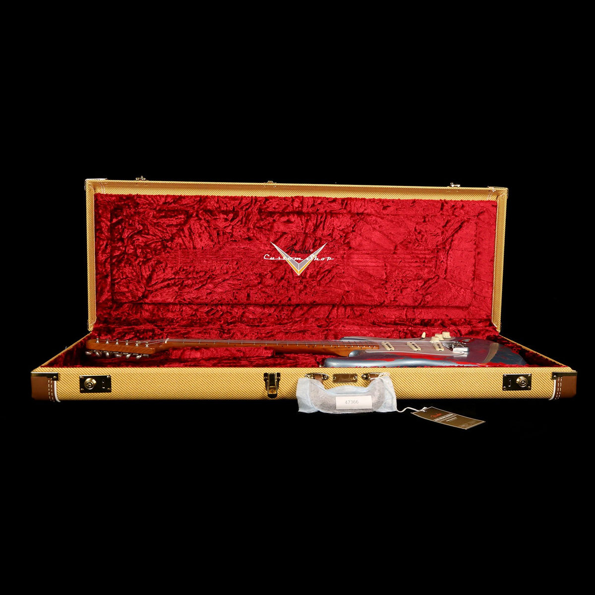 Fender Custom Shop 1955 Stratocaster Masterbuilt Greg Fessler Hot Rod Red — 8