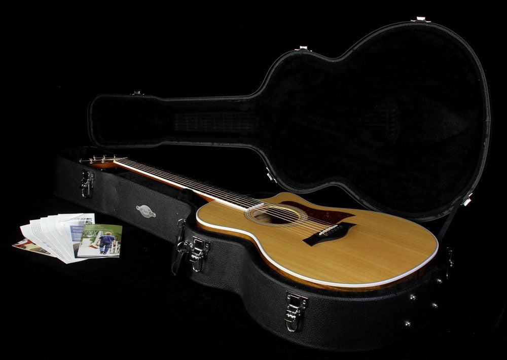 Used 2012 Taylor 414ce Grand Auditorium Acoustic Guitar Natural — 4