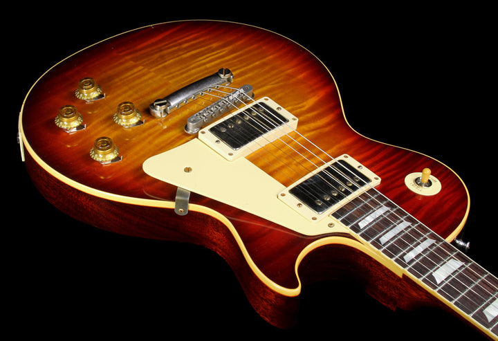 Used Gibson Custom Shop Aged True Historic 1958 Les Paul Reissue Electric Guitar Aged Vintage Cherry Sunburst