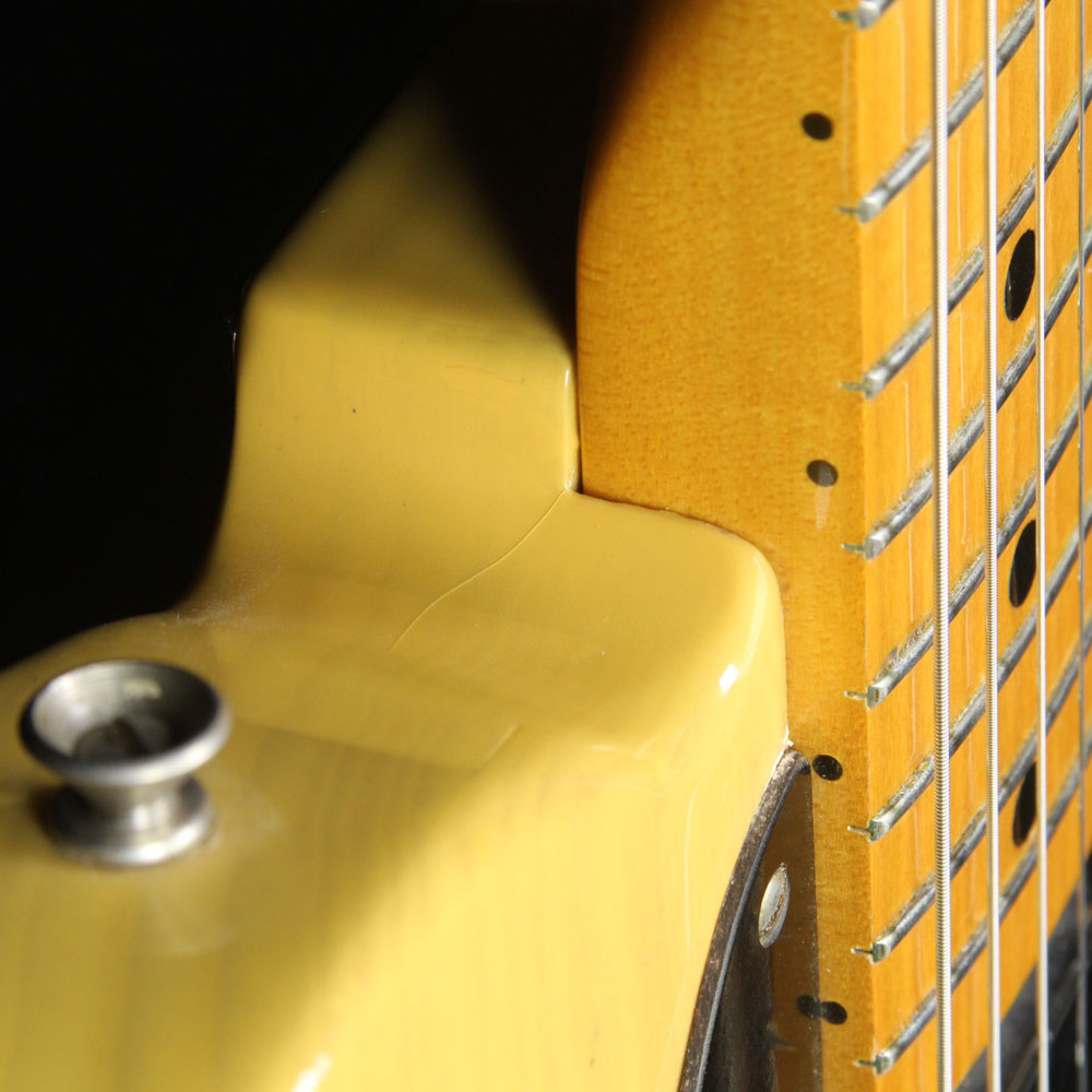 Used 1982 Fender Fullerton '52 Reissue Telecaster Electric Guitar Butterscotch — 7