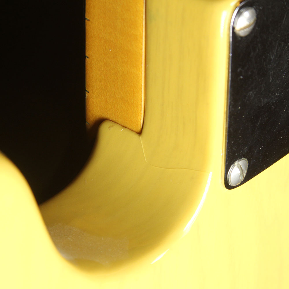 Used 1982 Fender Fullerton '52 Reissue Telecaster Electric Guitar Butterscotch — 8