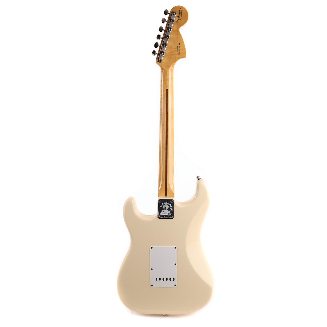 Fender Jimi Hendrix Stratocaster Olympic White | The Music Zoo