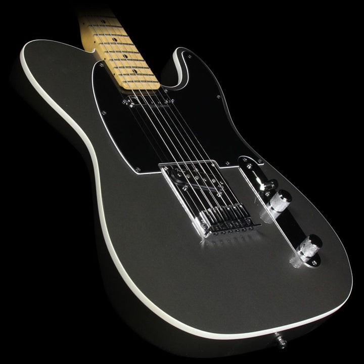 Used 2012 Fender American Deluxe Series Telecaster Electric Guitar Tungsten Metallic