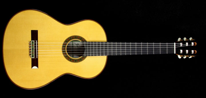 Used 2012 Jose Ramirez 125 A�os German Spruce Classical Guitar Natural