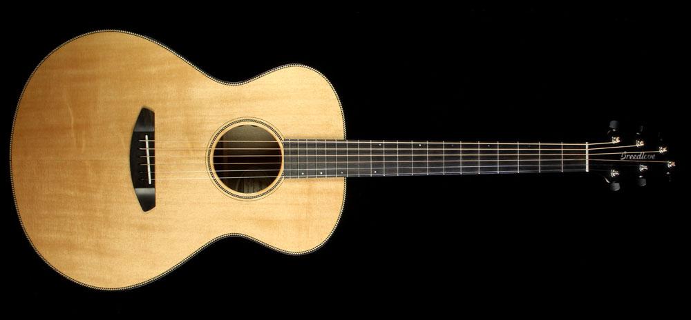 Used Breedlove Oregon Concert Acoustic-Electric Guitar Natural — 2
