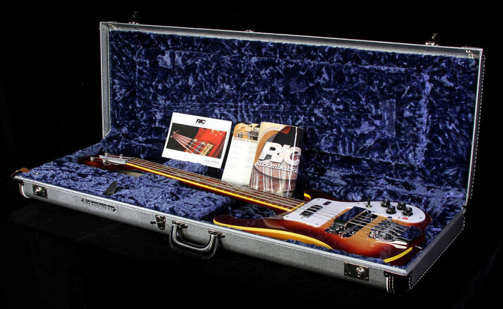 Used 2007 Rickenbacker 4003 Color Of The Year Edition Electric Bass Guitar Amber Fireglo