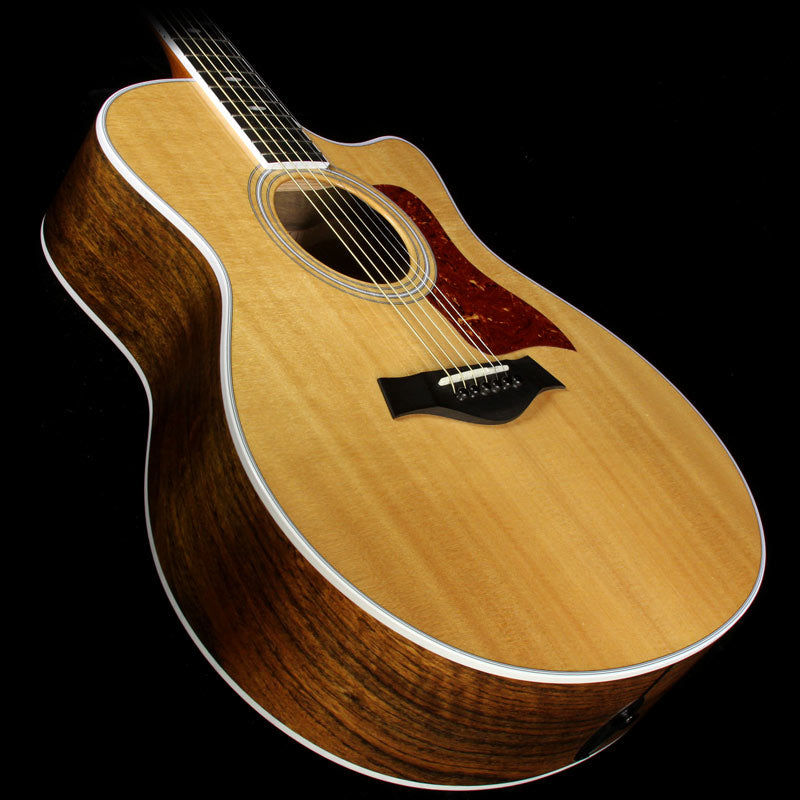 Used 2012 Taylor 416ce Grand Symphony Acoustic Guitar Natural — 1