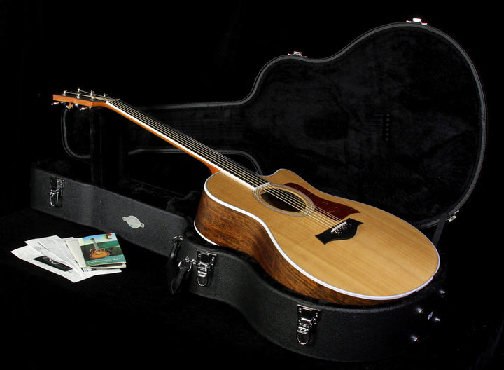 Used 2012 Taylor 416ce Grand Symphony Acoustic Guitar Natural