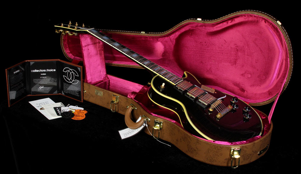 Gibson Custom Shop Collector's Choice 22 Tommy Colletti 1959 Les Paul Custom Electric Guitar Ebony — 4